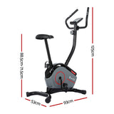 Everfit Magnetic Exercise Bike 8 Levels Upright Bike Fitness Home Gym Cardio