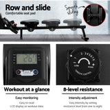 Everfit Rowing Machine Rower Magnetic Resistance Exercise Gym Home Cardio