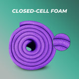 Verpeak NBR Yoga Mat 1.5CM Purple