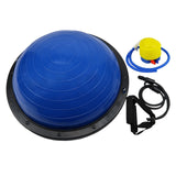 Powertrain Fitness Yoga Ball Home Gym Workout Balance Trainer Blue