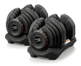 Powertrain2 x 40kg Powertrain Adjustable Dumbbells Home Gym Set