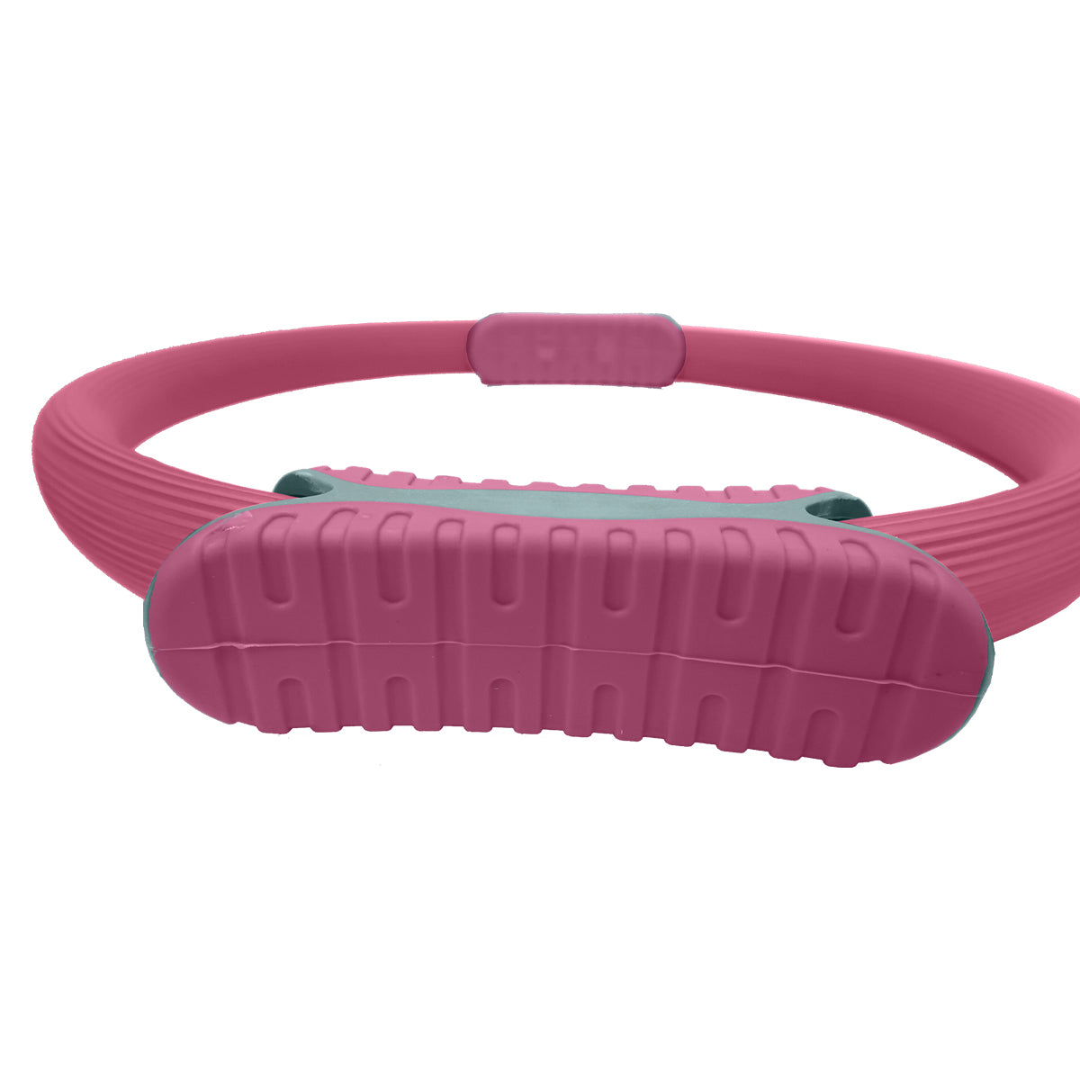 Powertrain Pilates Ring Band Yoga Home Workout Exercise Band Pink