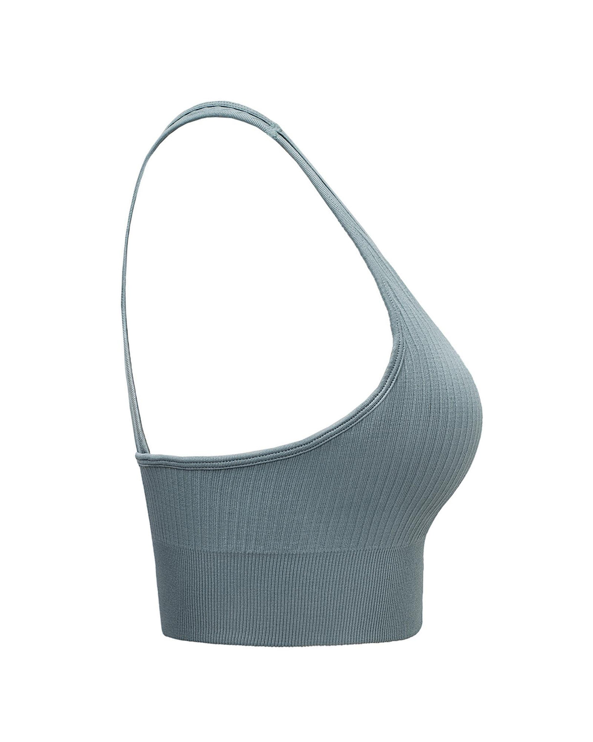 Azura Exchange Hollow-out Ribbed Racerback Yoga Camisole - M