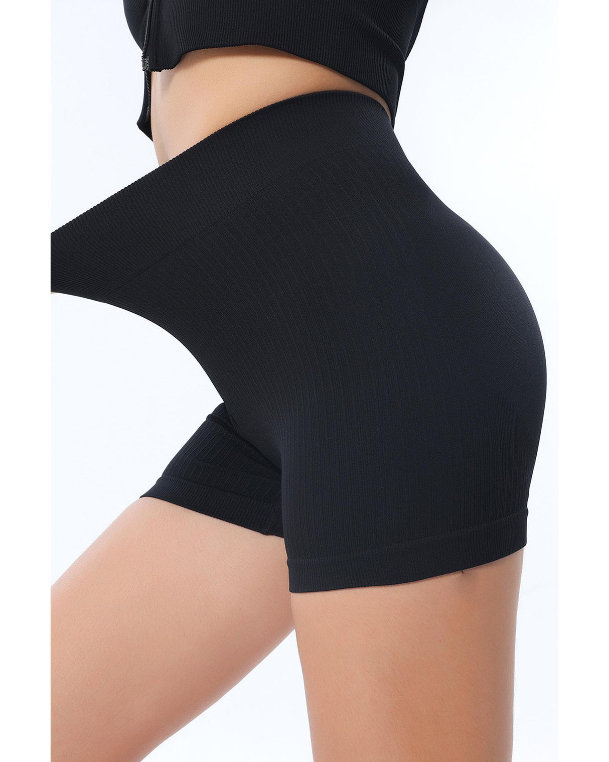 Azura Exchange High Waist Yoga Shorts - L