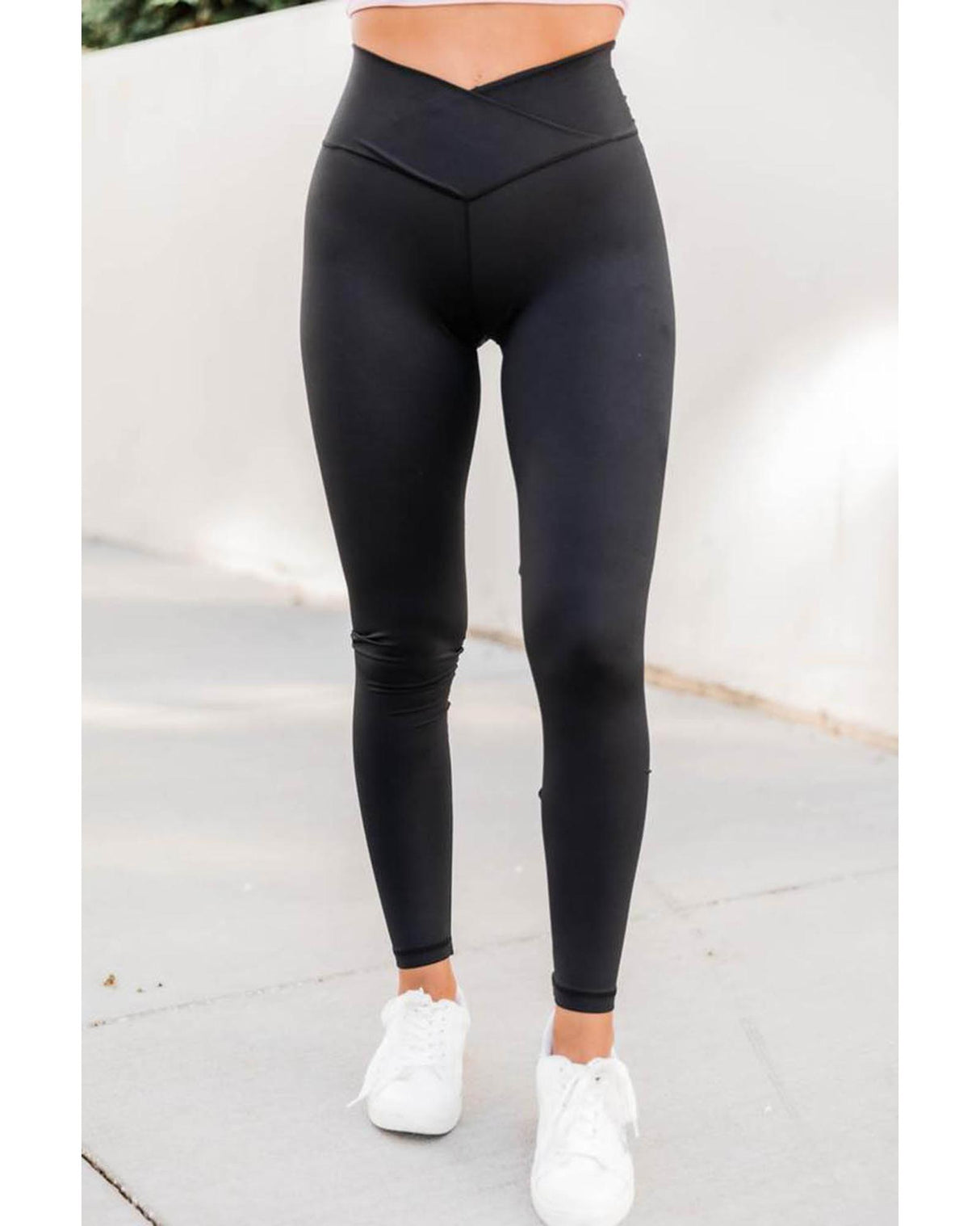 Azura Exchange High Performance Yoga Leggings with Arch Waist - M