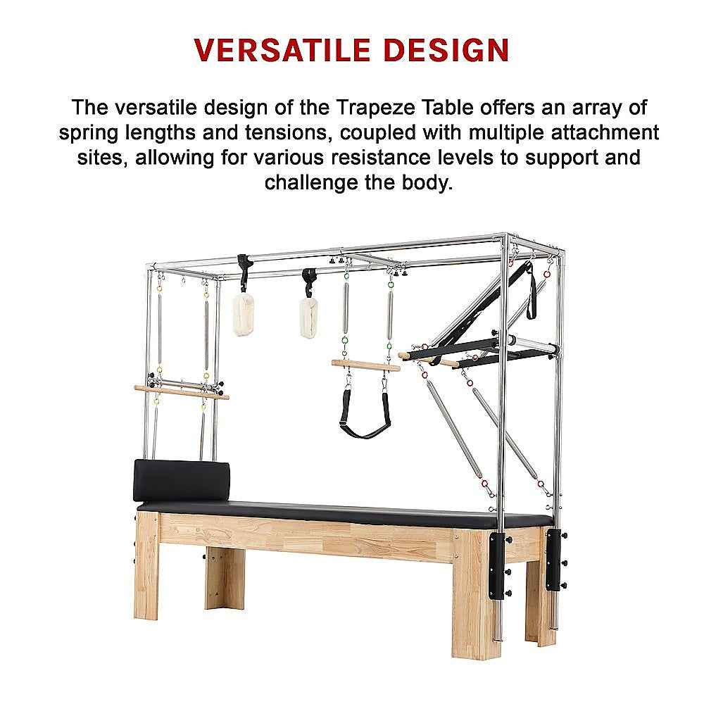 Pilates Trapeze Table Home Gym Train Equipment Machine